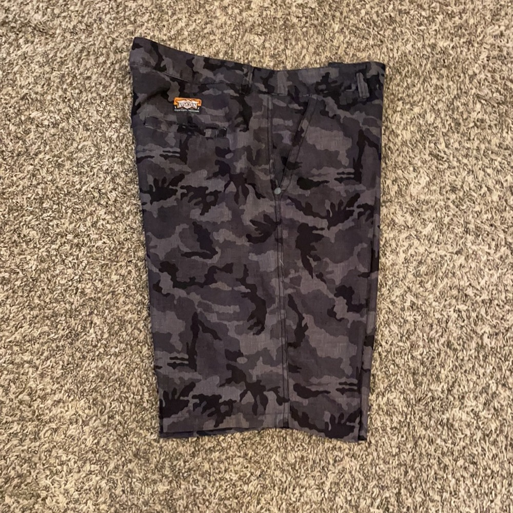 Men’s Affliction Camo swim shorts